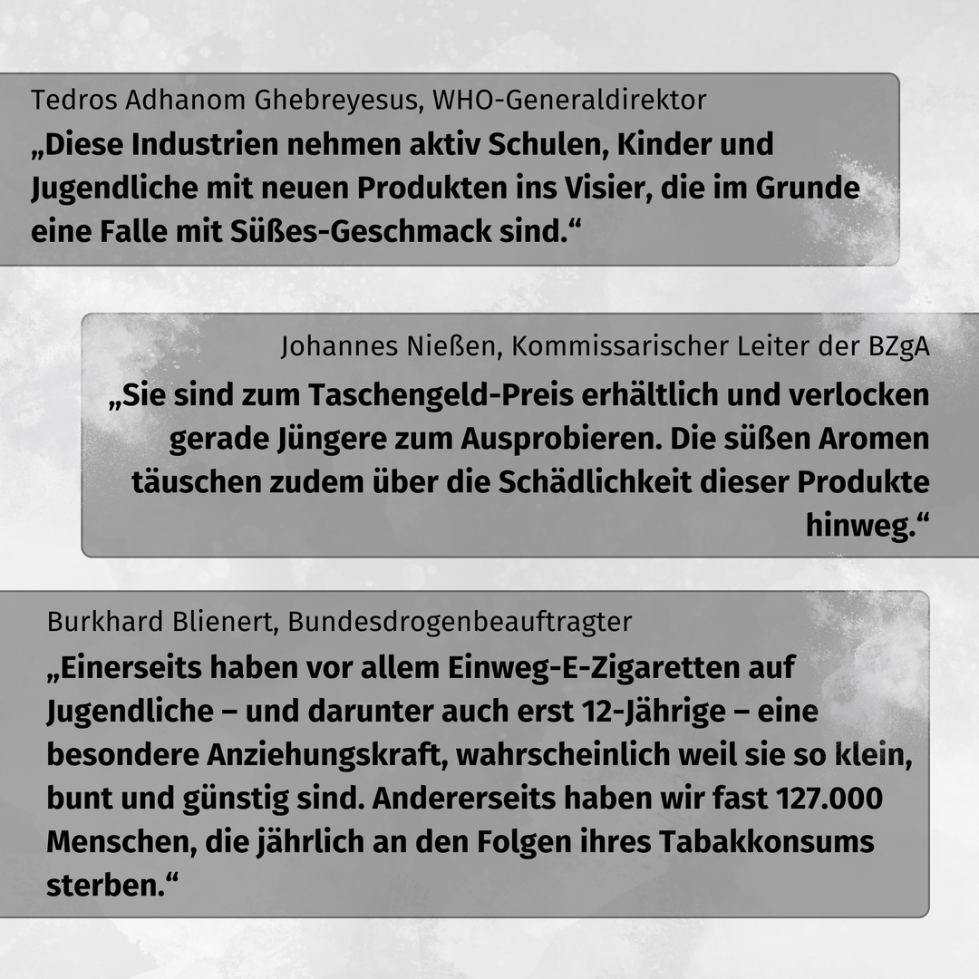 Weltnichtrauchertag: Wie Kinder zum Vapen verlockt werden