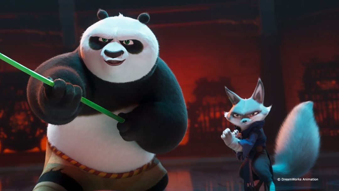Ein Panda als Kung-Fu-Held