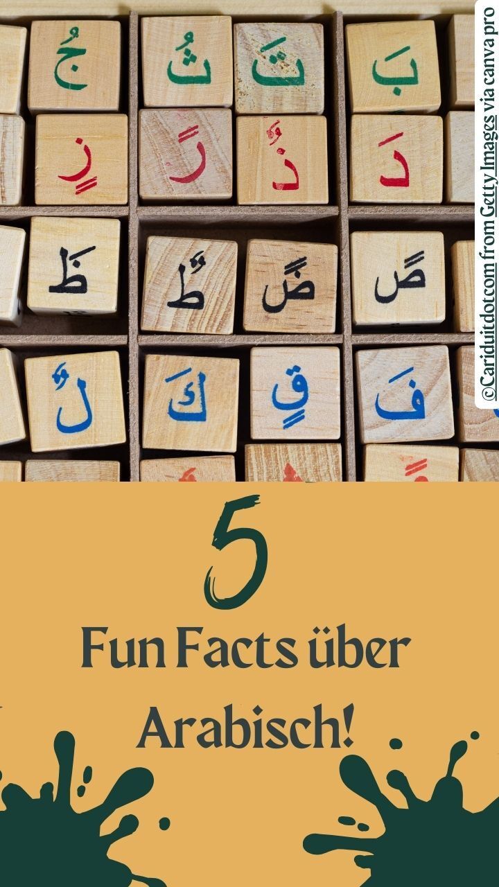 5 Fun Facts über die arabische Sprache!