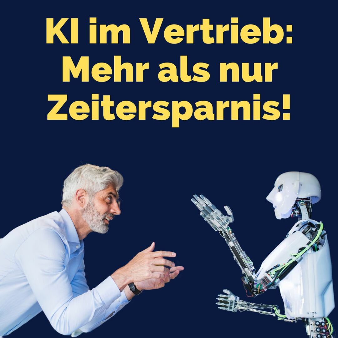 KI spart Vertrieblern täglich 2 Stunden an Arbeit