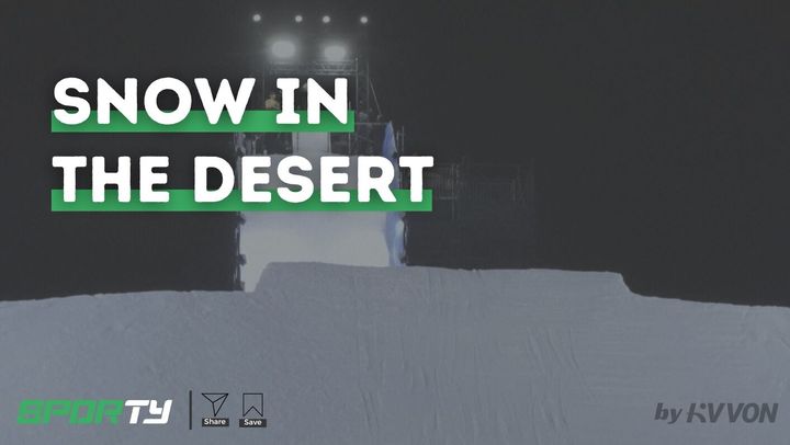Riyadh's First-Ever Ski Showdown with Artificial Snow