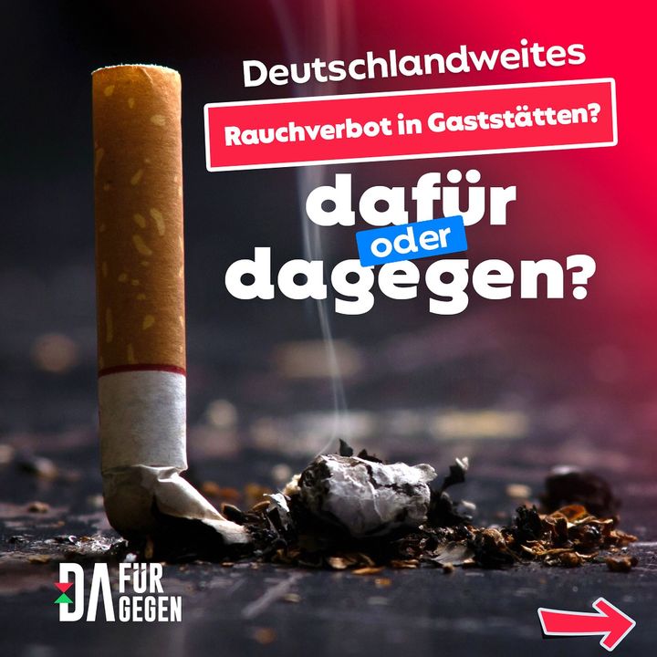 Rauchverbot in Gaststätten: Pro und Contra