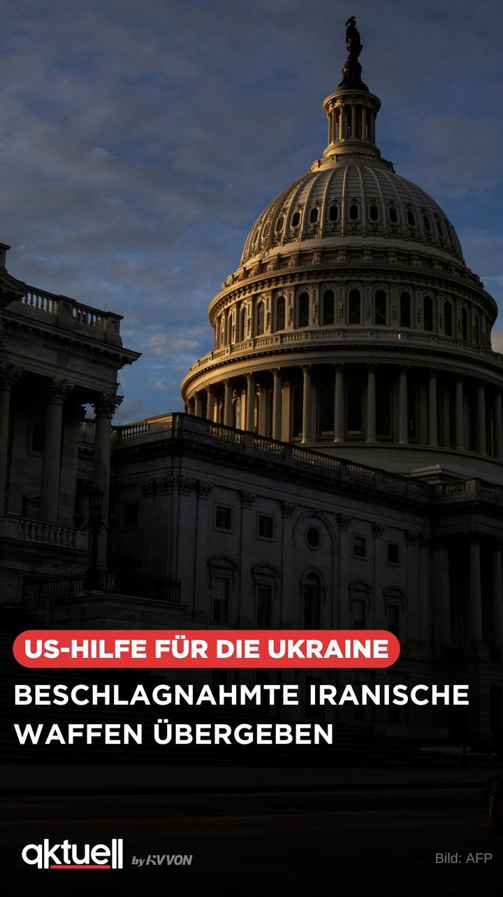 US-Militär übergibt Beschlagnahmte Iranische Waffen An Die Ukraine