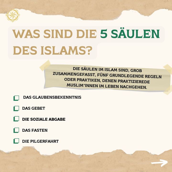 Die 5 Säulen im Islam einfach erklärt!