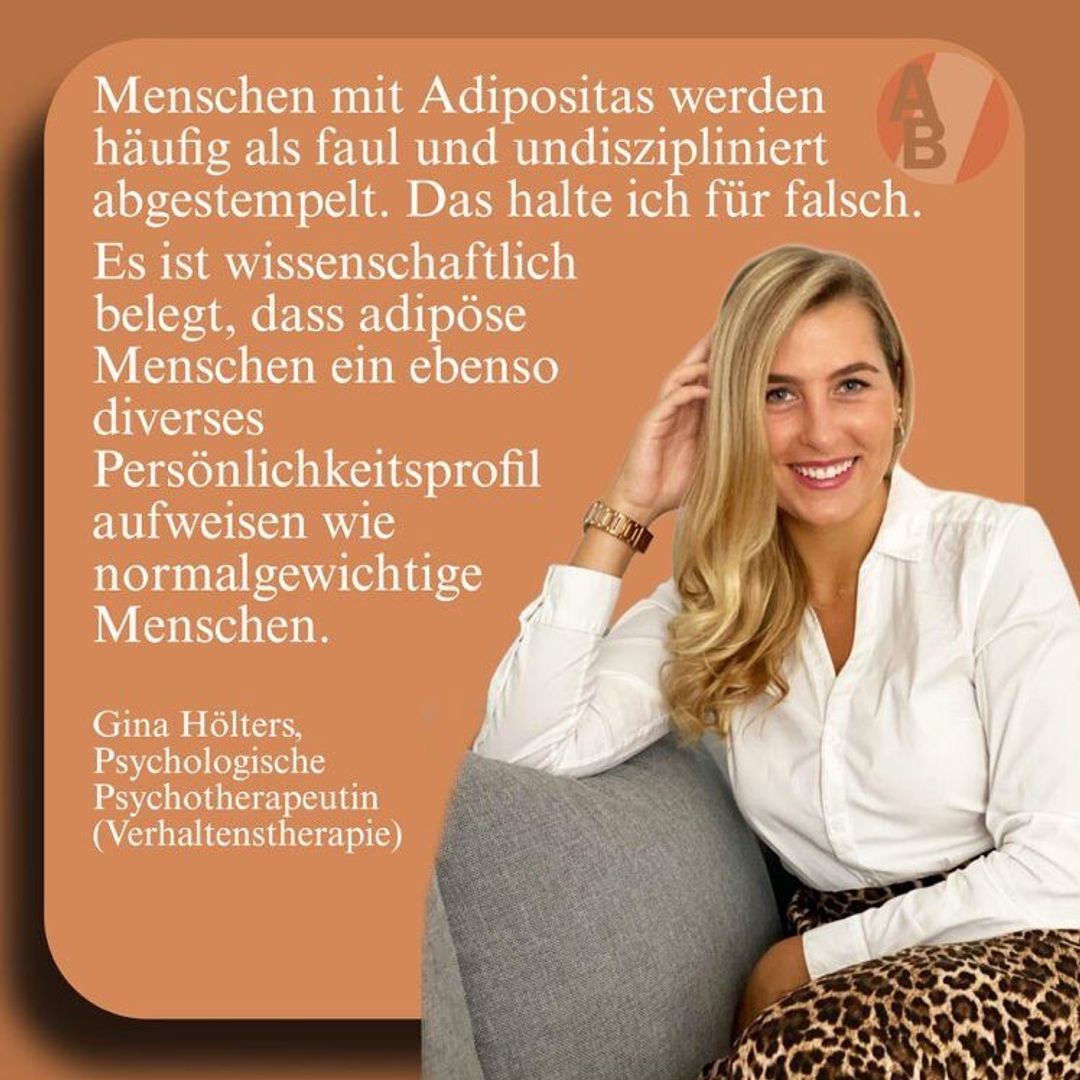 Gina Hölters engagiert sich für Adipositas-Patienten